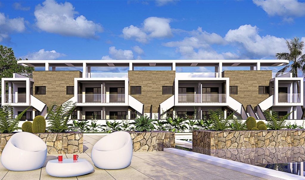 New Build Apartments and Bungalows in Mil Palmeras