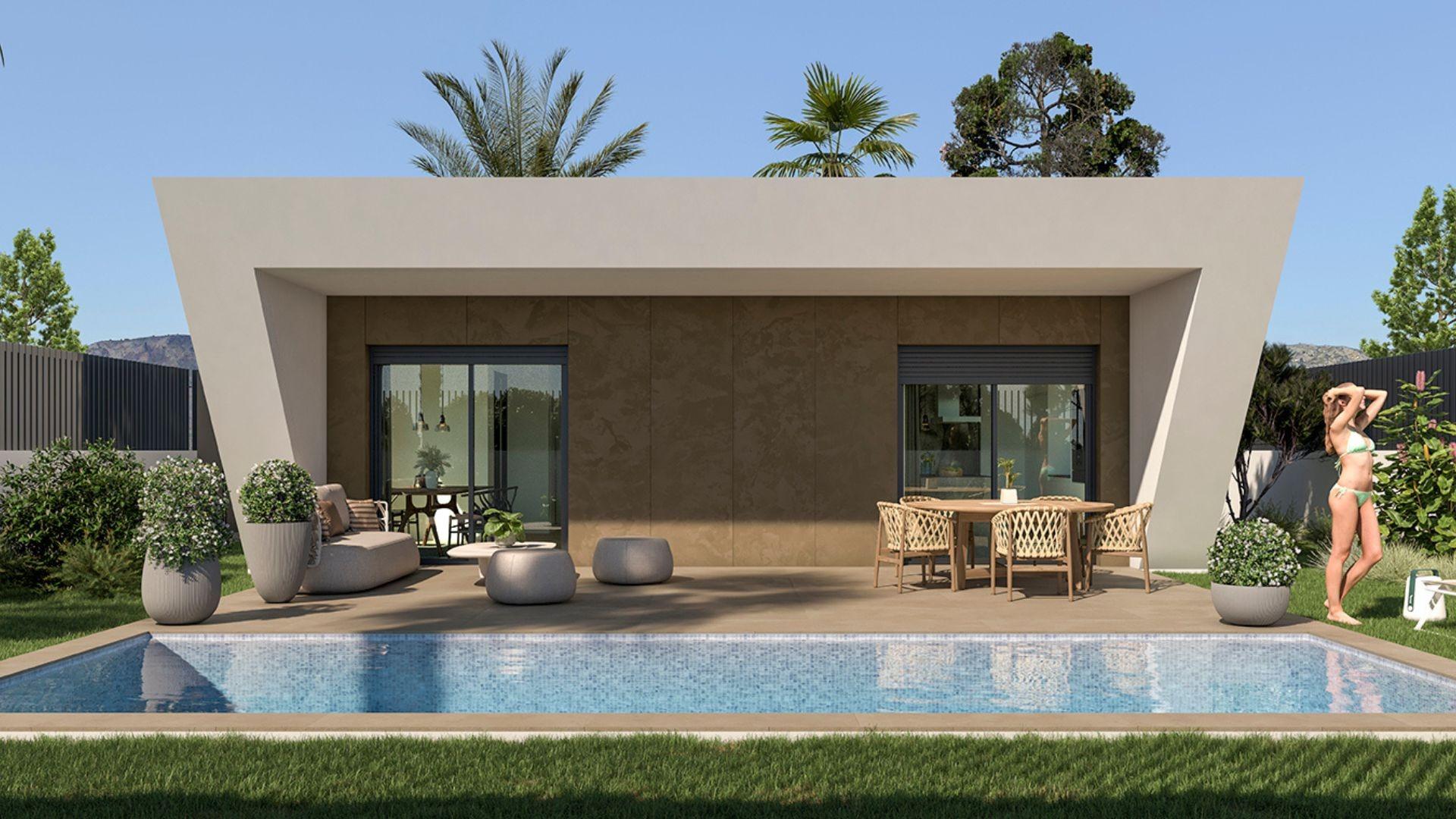 NEWLY BUILT VILLAS WITH POOL IN HONDON DE LAS NIEVES