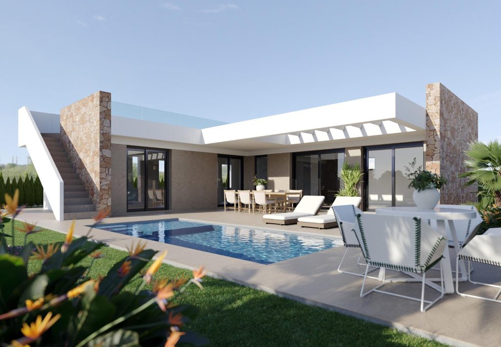New Build Villas in Hacienda del Álamo Golf Resort, Murcia