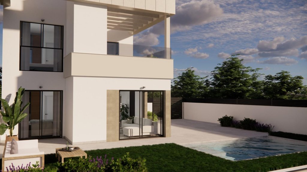 Modern Villas with Private Pool in Vistabella Golf Resort, Orihuela