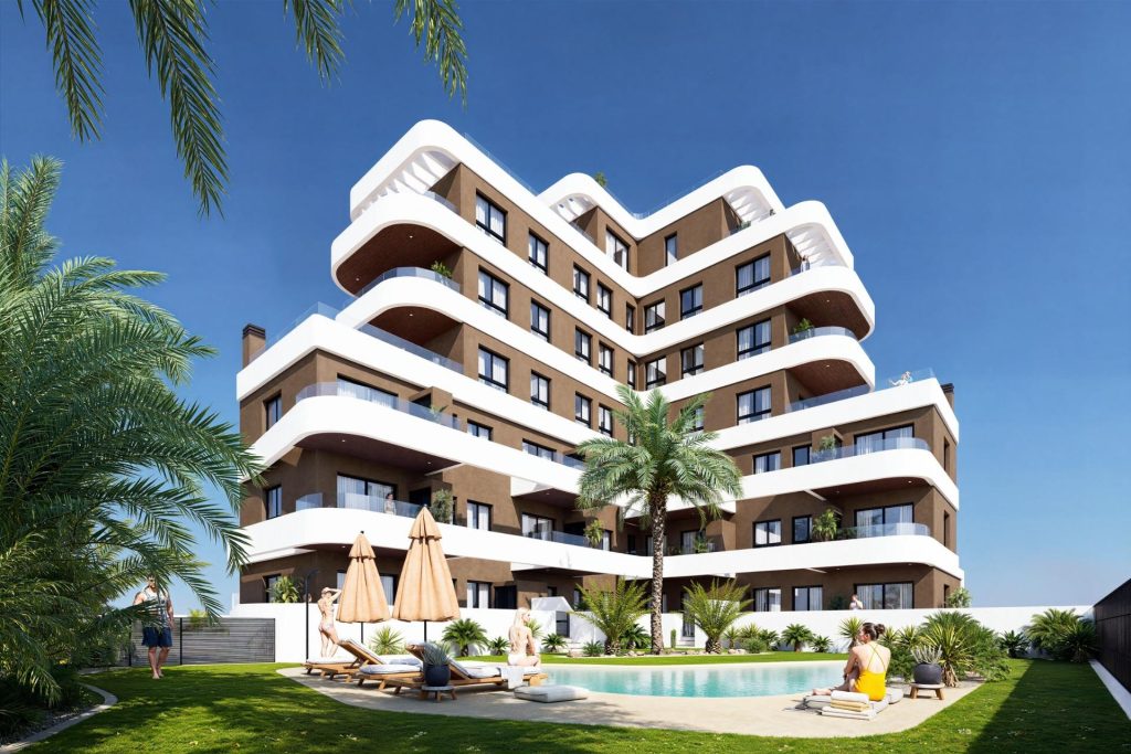New Build Apartments in Guardamar del Segura – Modern Living Just 1.4 km from the Beach