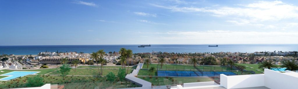 New Build Apartments with Sea Views in Vera Playa, Almería