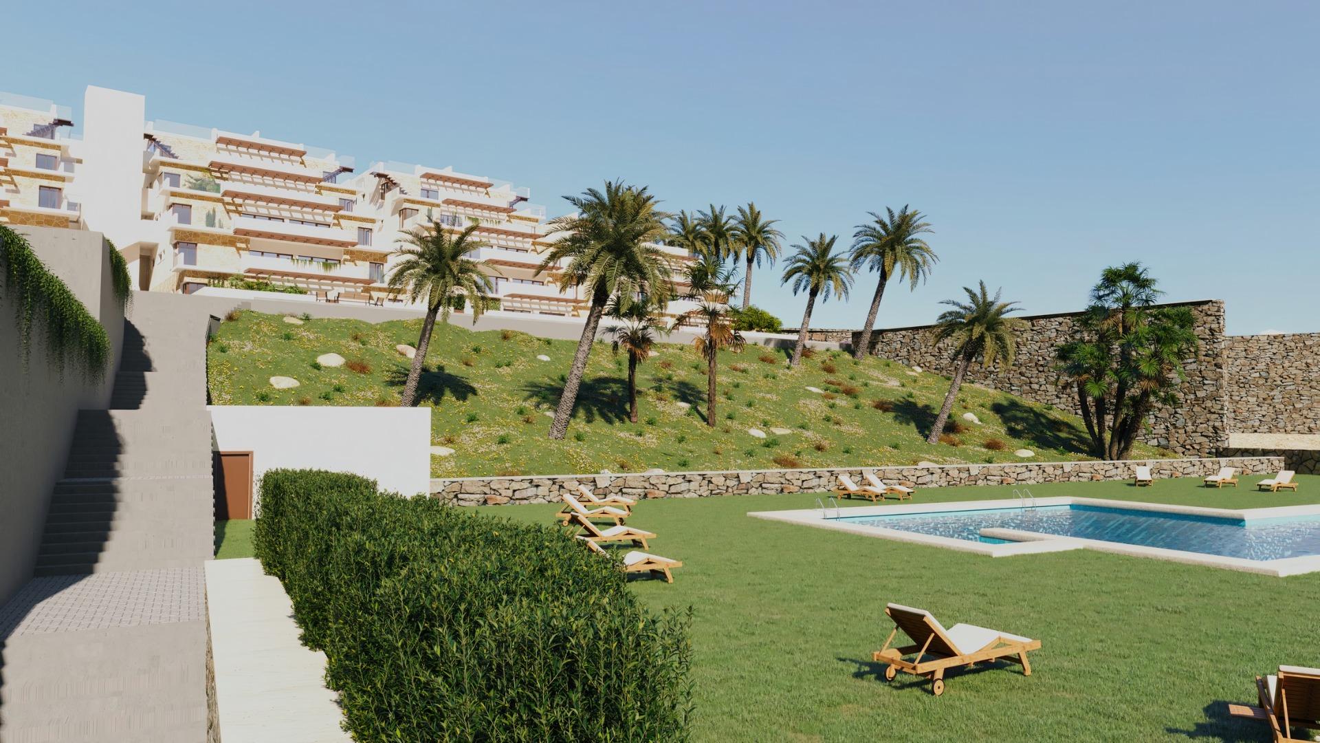 New Build Apartments with Sea Views in Vera Playa, Almería