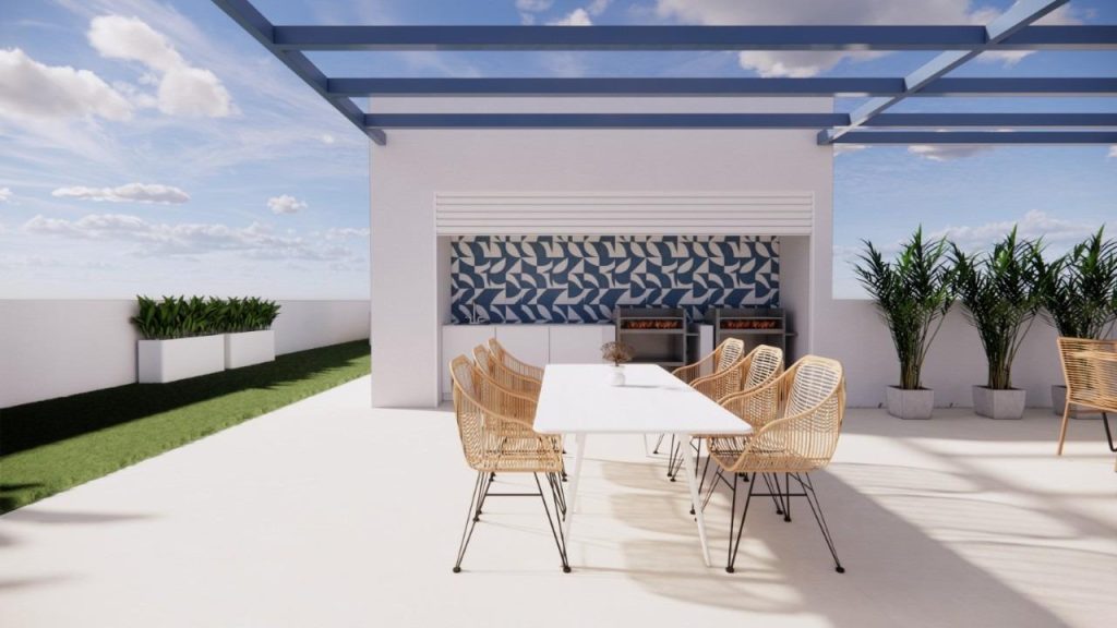 New Mediterranean apartments just 140 metres from the beach in Torre de la Horadada