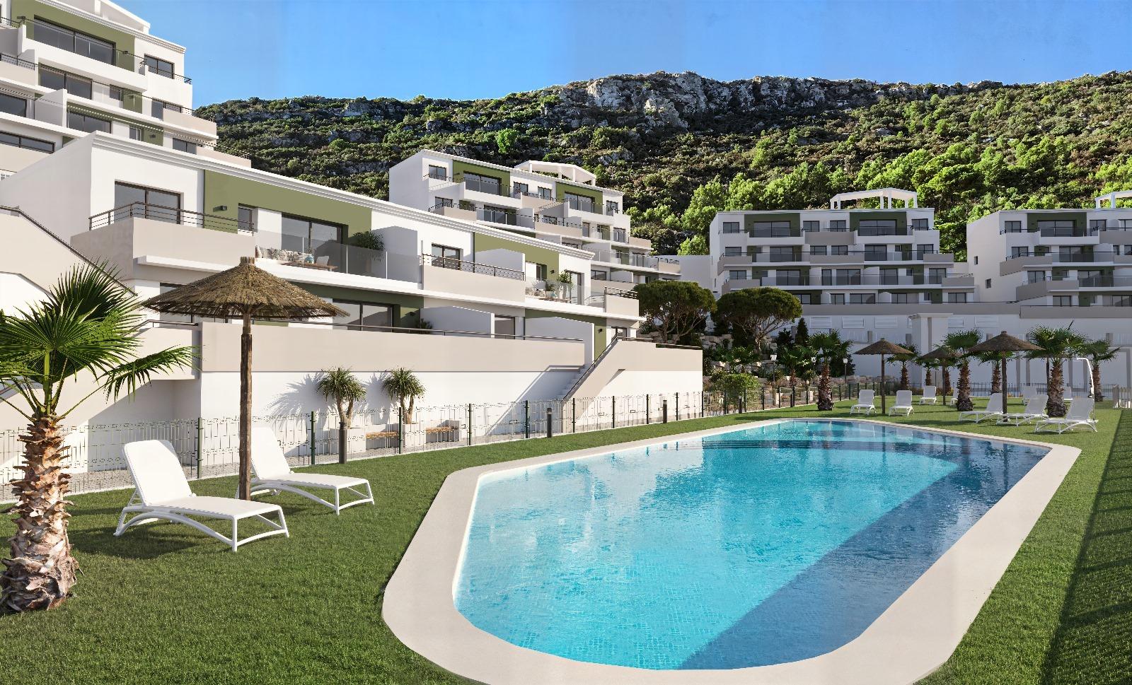 New Build Apartments with Sea Views in Xeresa Costa Blanca North