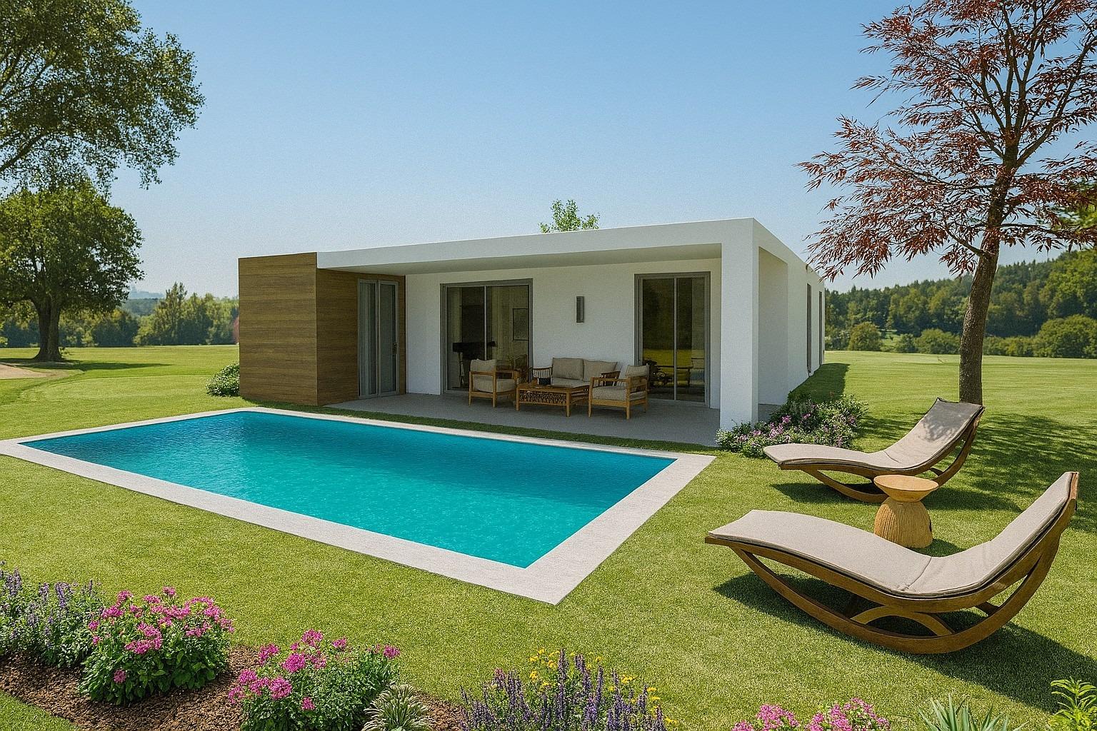 NEWLY BUILT VILLAS WITH PRIVATE POOL IN MONFORTE DEL CID