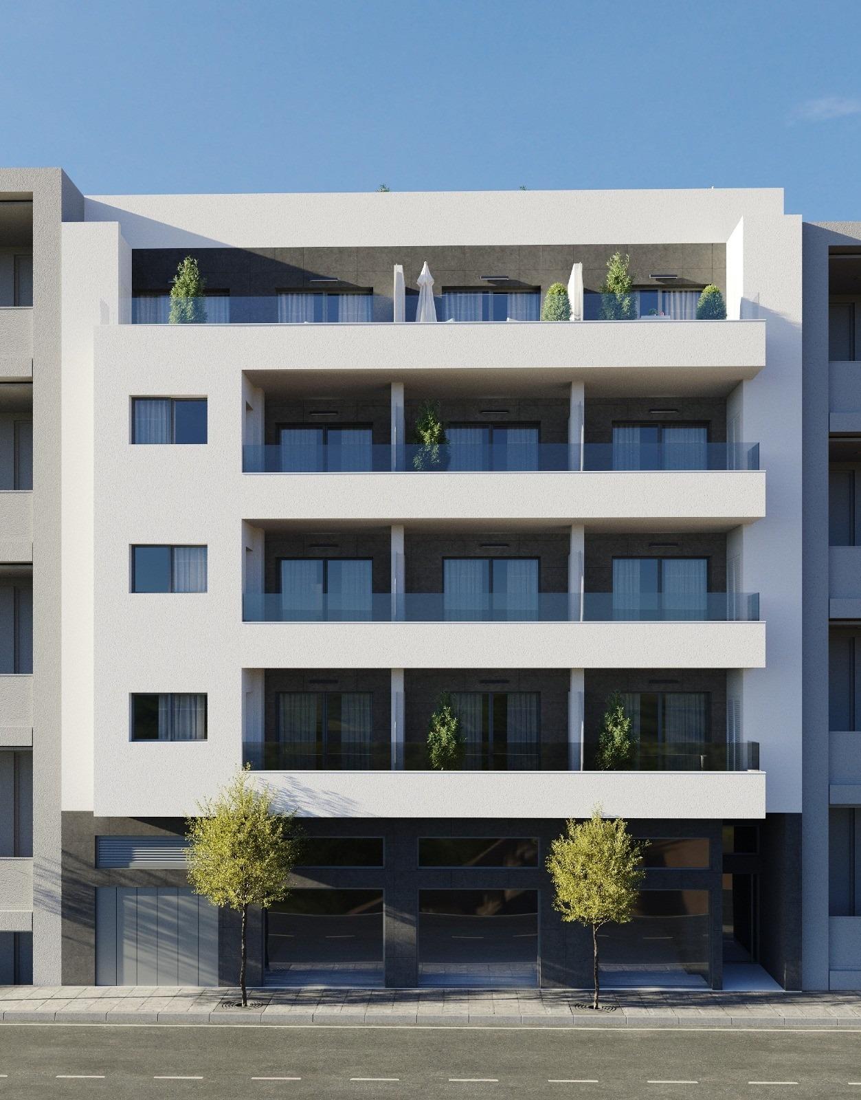 New Build Apartments in Torrevieja Just 400 m from Playa del Cura