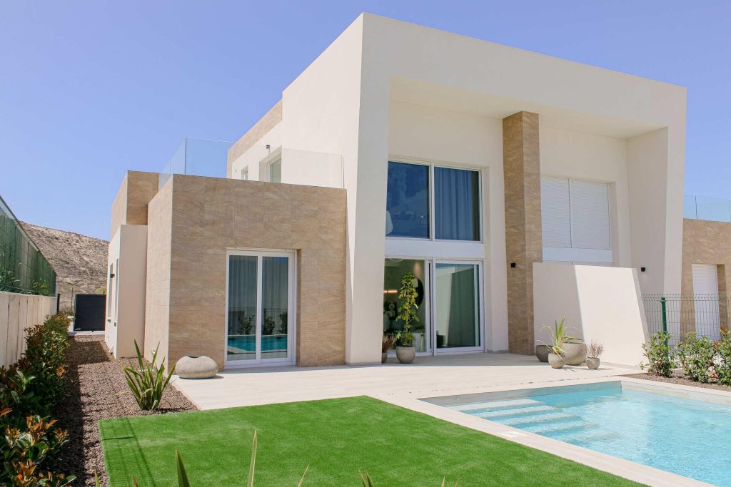 New Build Semi-Detached Villas with Private Pool in La Finca Golf Resort, Algorfa