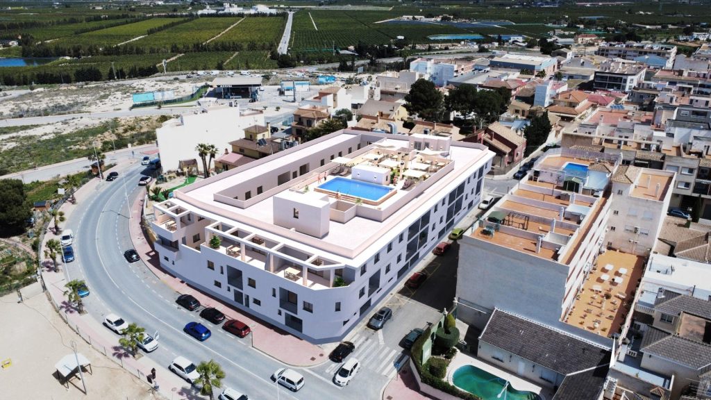 Modern New Build Apartments in the Center of San Miguel de Salinas