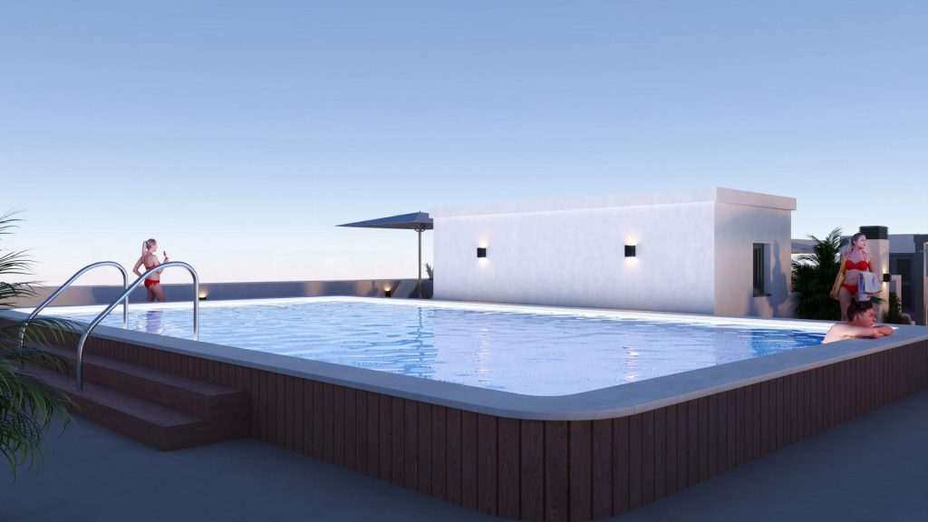 Modern New Build Apartments in the Center of San Miguel de Salinas