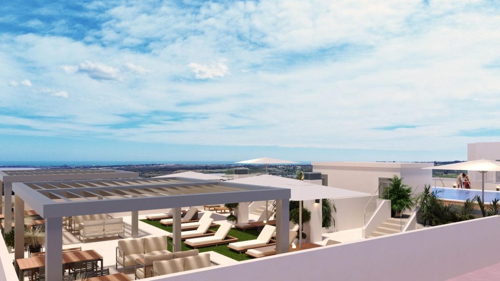 Modern New Build Apartments in the Center of San Miguel de Salinas