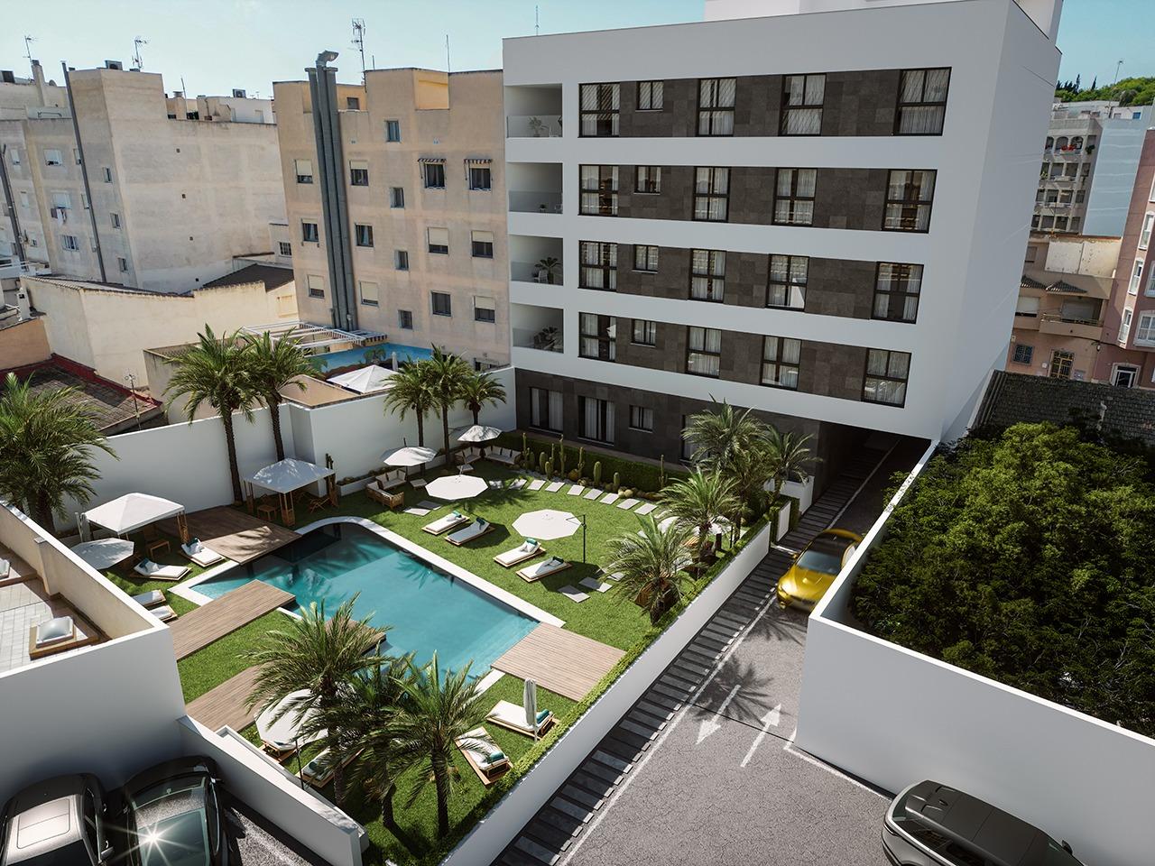 New Development Apartments in Central Guardamar del Segura, Costa Blanca