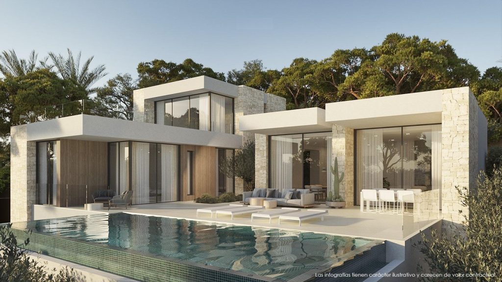Luxury New Build Villa with Sea Views in San Jaime, Benissa