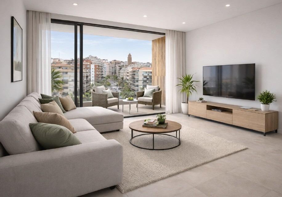 New Build Apartments in the Heart of Torrevieja Just 400 m from the Beach