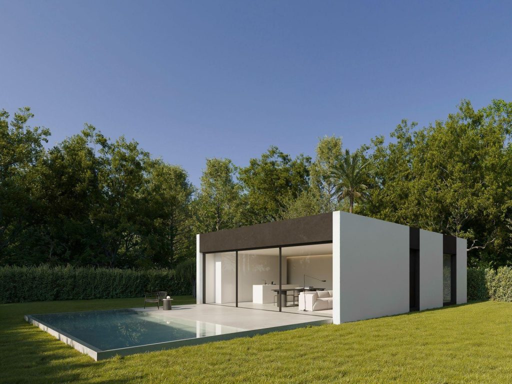 New Build Minimalist Villa in Benidorm with Private Pool