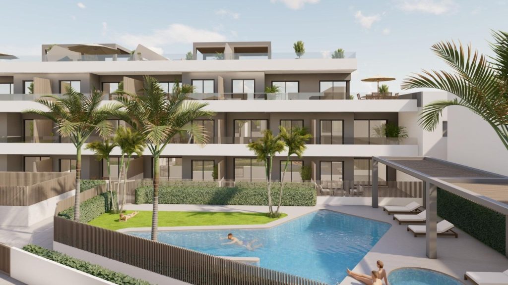 New Build Apartments and Bungalows for Sale in Pilar de la Horadada Near the Beach