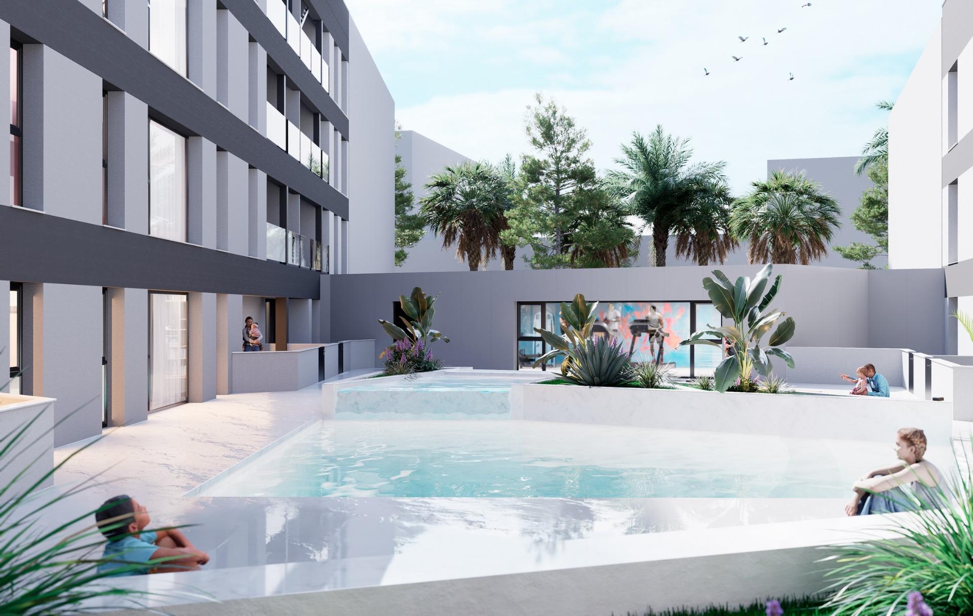 New Build Apartments for Sale in Lo Pagan (San Pedro del Pinatar) Near the Beach