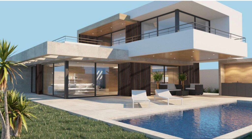 Stunning new built villa, under construction, in Ciudad Quesada