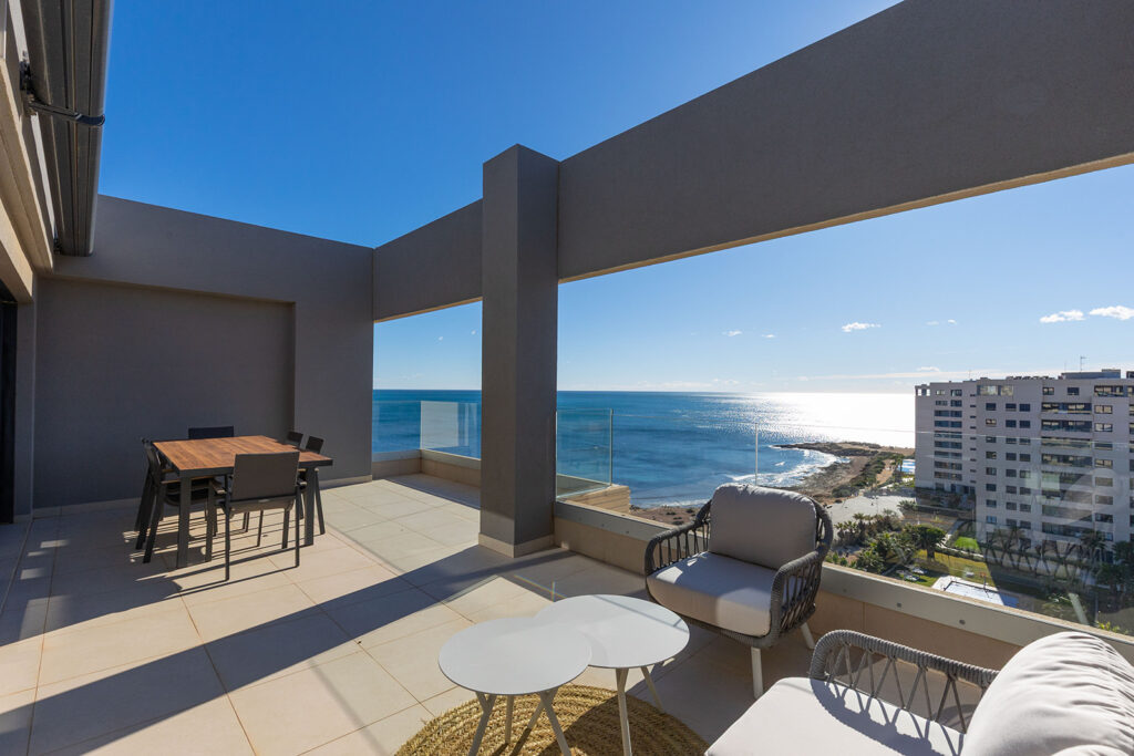 Frontline Penthouse with Panoramic Sea Views in Panorama Mar, Punta Prima