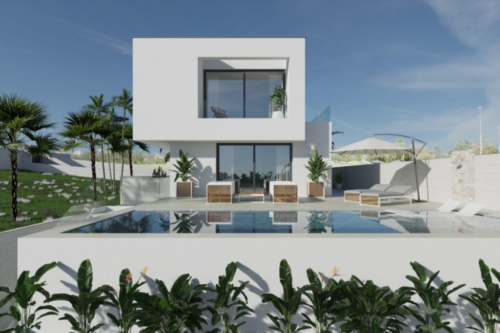 Contemporary New Built Villa with Sea Views in the Heart of Ciudad Quesada